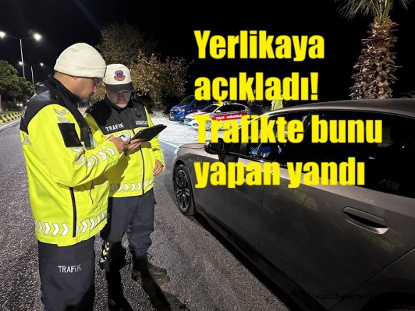 TRAFİKTE MAKAS ATANLARA BÜYÜK CEZALAR YOLDA