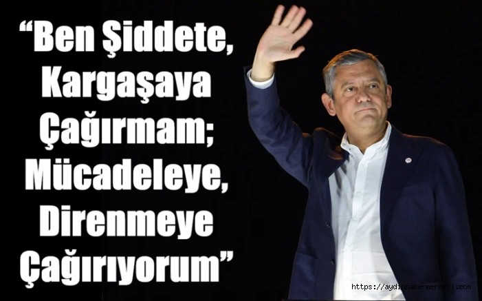 Üzerlerine yürüyerek kazanacağız